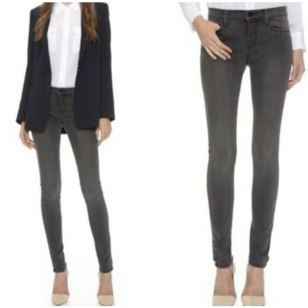 J Brand Super Skinny Mid Rise Jeans Dare Jeans 28 - Picture 1 of 8